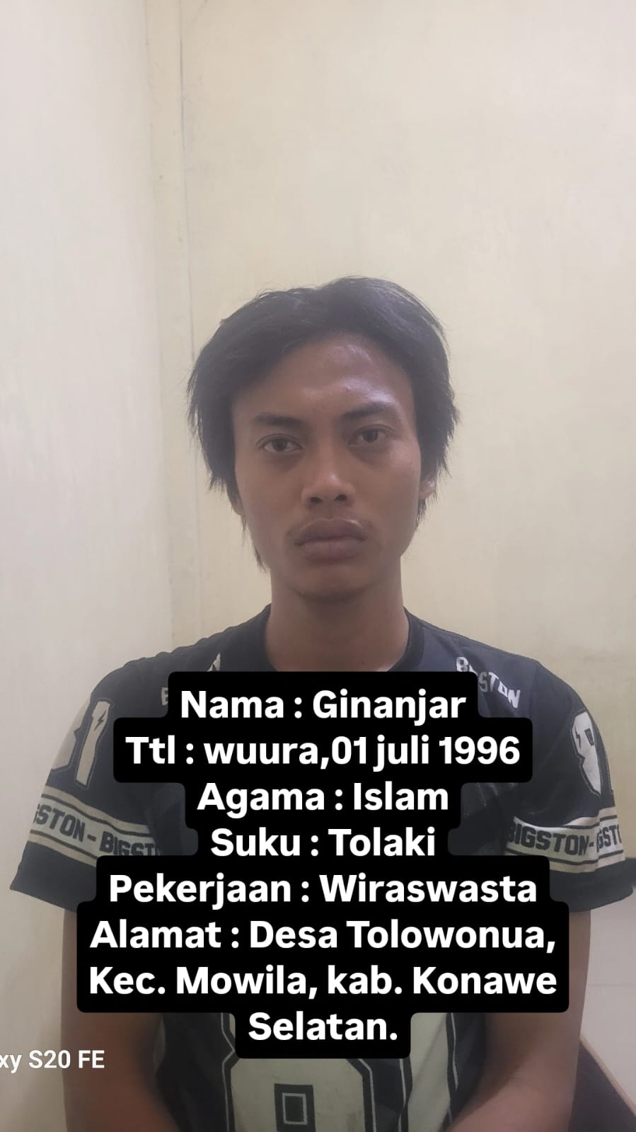 Pelaku curanmor yang ditangkapnya Resmob Polda Sultra.