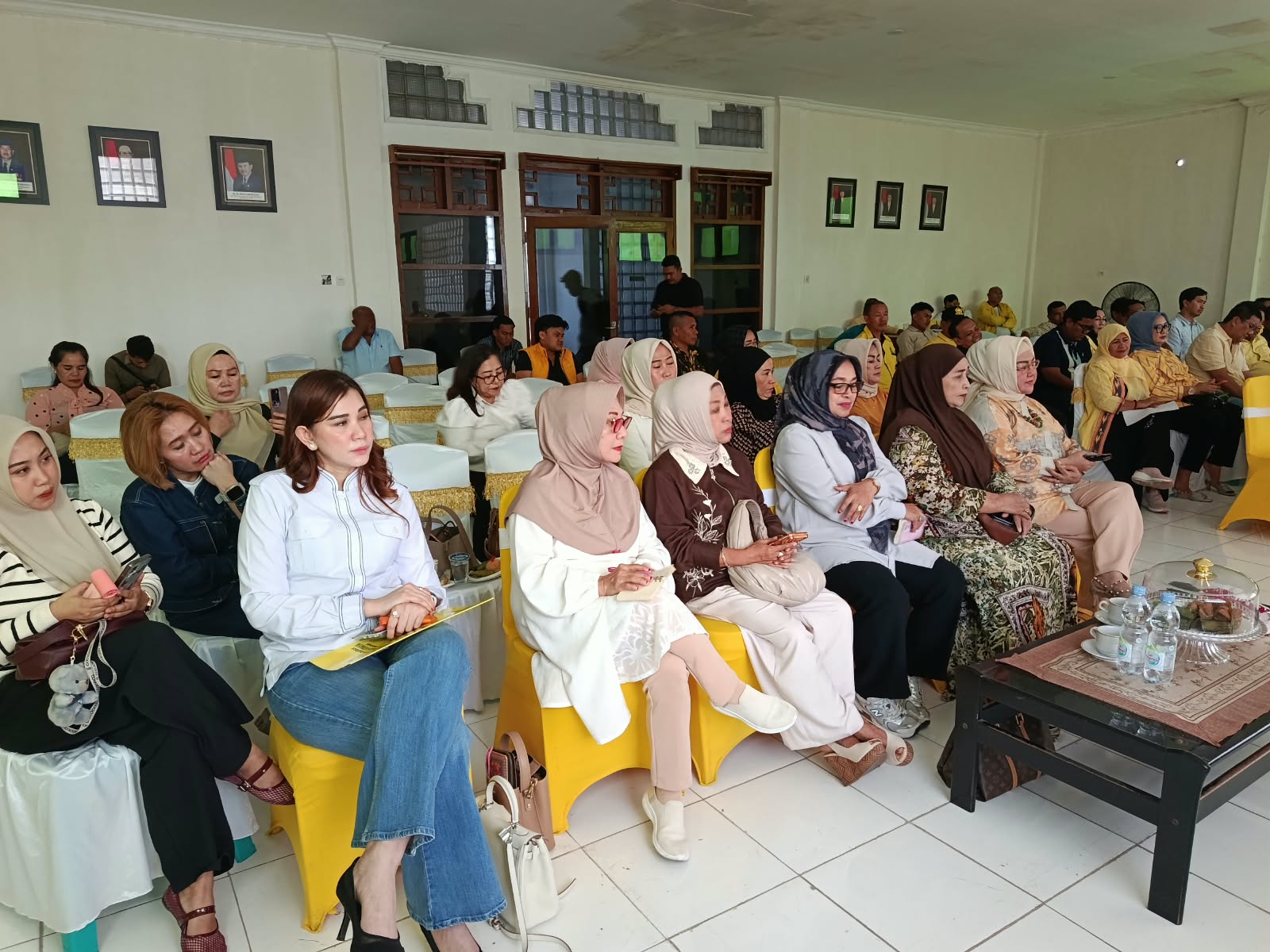 Rapat persiapan pelantikan pengurus DPD Golkar Sulawesi Tenggara di Kolaka 5 September 2026. 